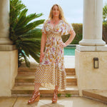 Floral Boho Maxi Dress