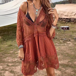 Embroidered Lace Dress