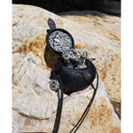 Handwoven Black Sea Grass Cross Bag