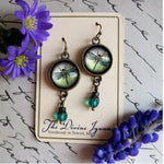 Divine Iguana Collection - Spirit of the Dragonfly Earrings