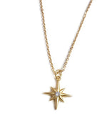 North Star Gold Pendant Necklace