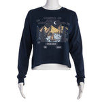 Long Sleeve Modest Crop Tee - Dream Under The Stars