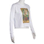 Long Sleeve Modest Crop Tee - Sun Guide