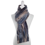 Dakota Denim Faux Fur Infinity Scarf