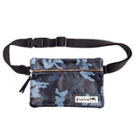 Adjustable 48" waist strap or wear crossbody.