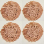 Bohemian Macramé Coasters