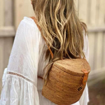 Ata Sea Grass Backpack - Natural