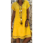 Bohemian Tassel and Stars Necklace